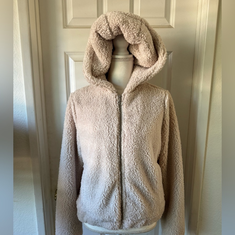 Full Tilt Cream Teddy Jacket